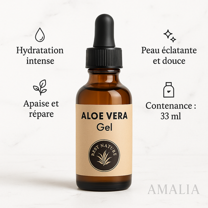 Aqua Aloe – Gel Apaisant Ultra-Hydratant - Amalia