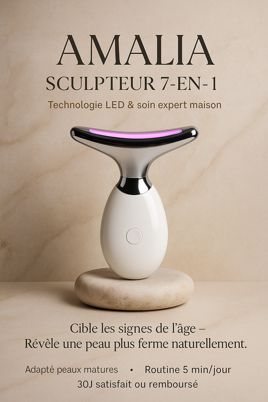 Sculpteur visage LED 7-en-1 Amalia - Amalia
