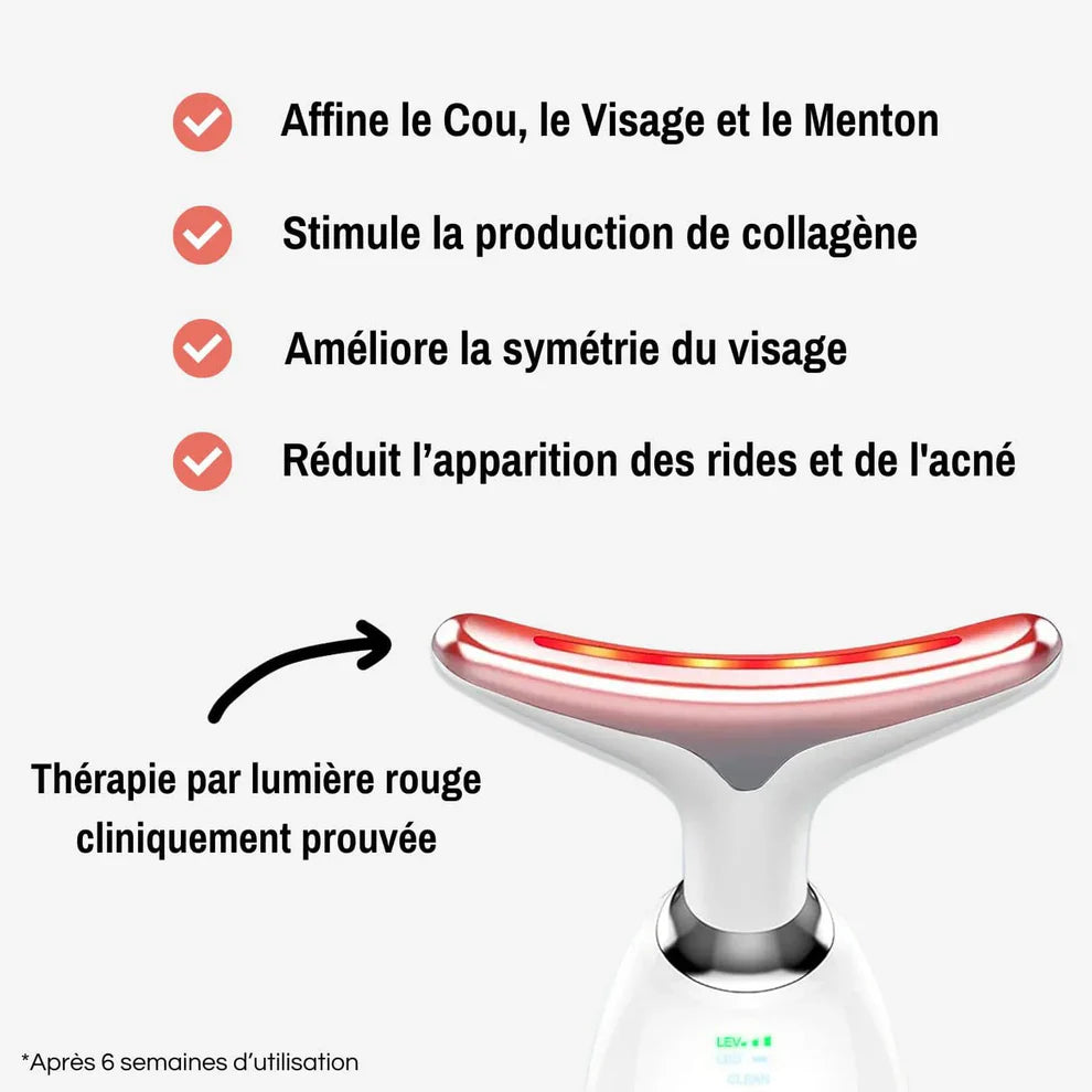 Sculpteur visage LED 7-en-1 Amalia